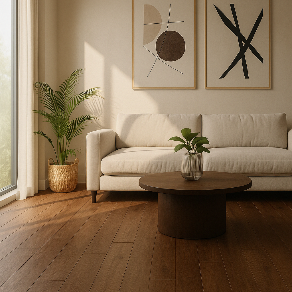 Pavimento Pvc adesivo, Colore Noce Speziata, Misura 92cmx 15cm Prezzo al Mq art.10152