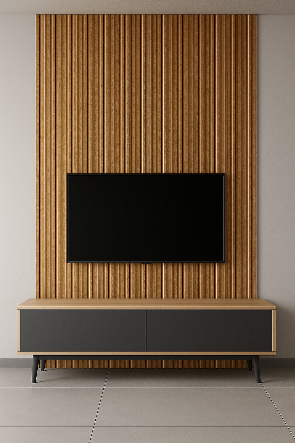 Doga Rovere Miele in PVC – Effetto legno chiaro 3D (290x16 cm)