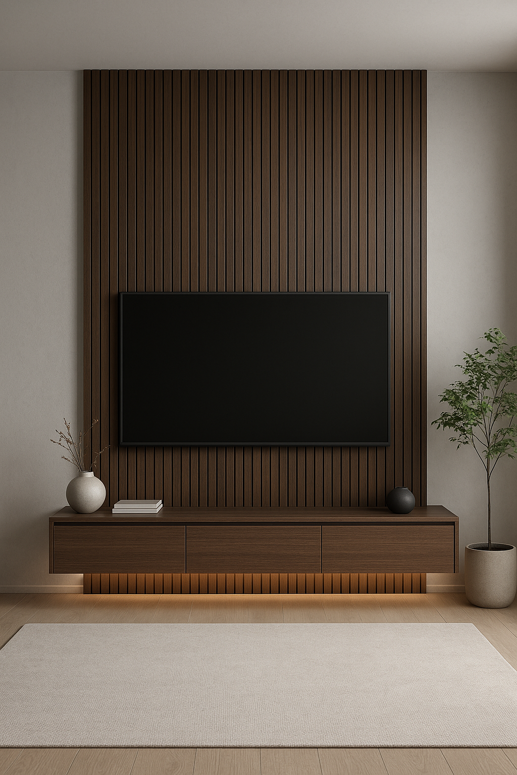 Doga in PVC Noce Scuro “Bologna” – 30x290 cm