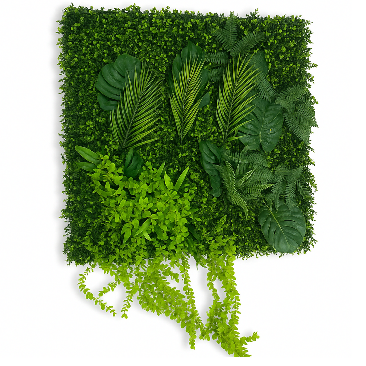 Jungle verde artificiale  1 metro  x 1 metro