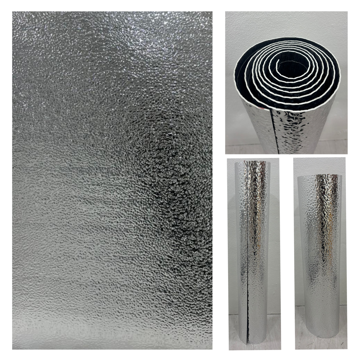 Silver Luxury - Rotolo Adesivo da Parete 300x120 cm -  BS67650