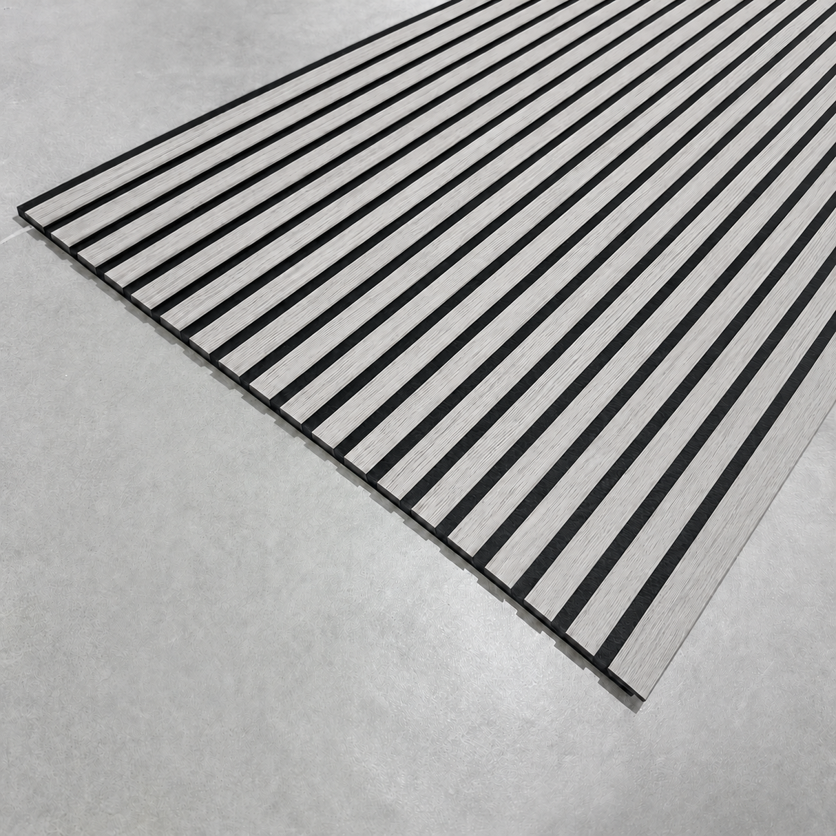 ROVERE CENERE - Doga Fonoassorbente MDF con Spugna Acustica 60X290 cm
