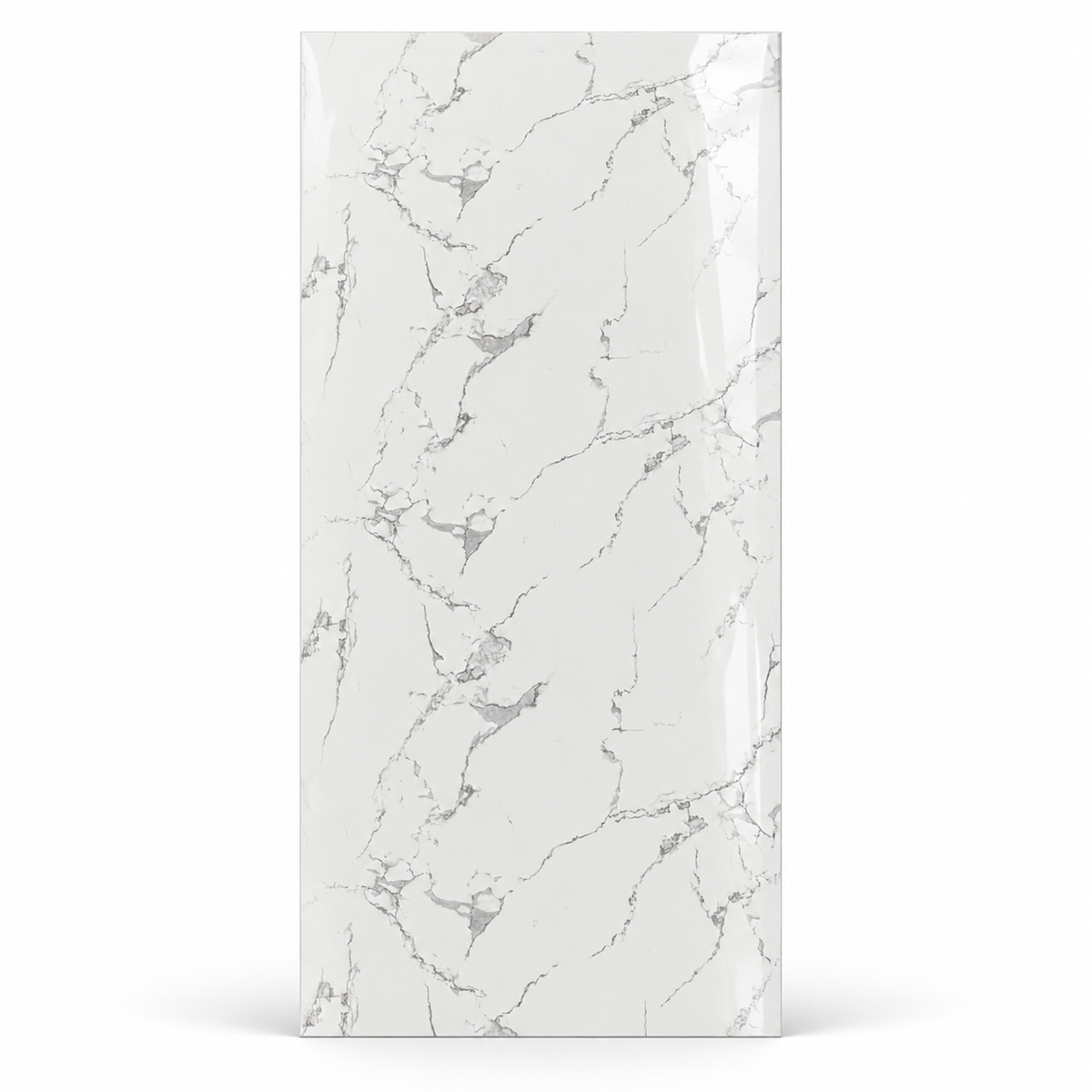 BIANCO CARRARA ✦ Pannello da parete PVC - 120x280 cm