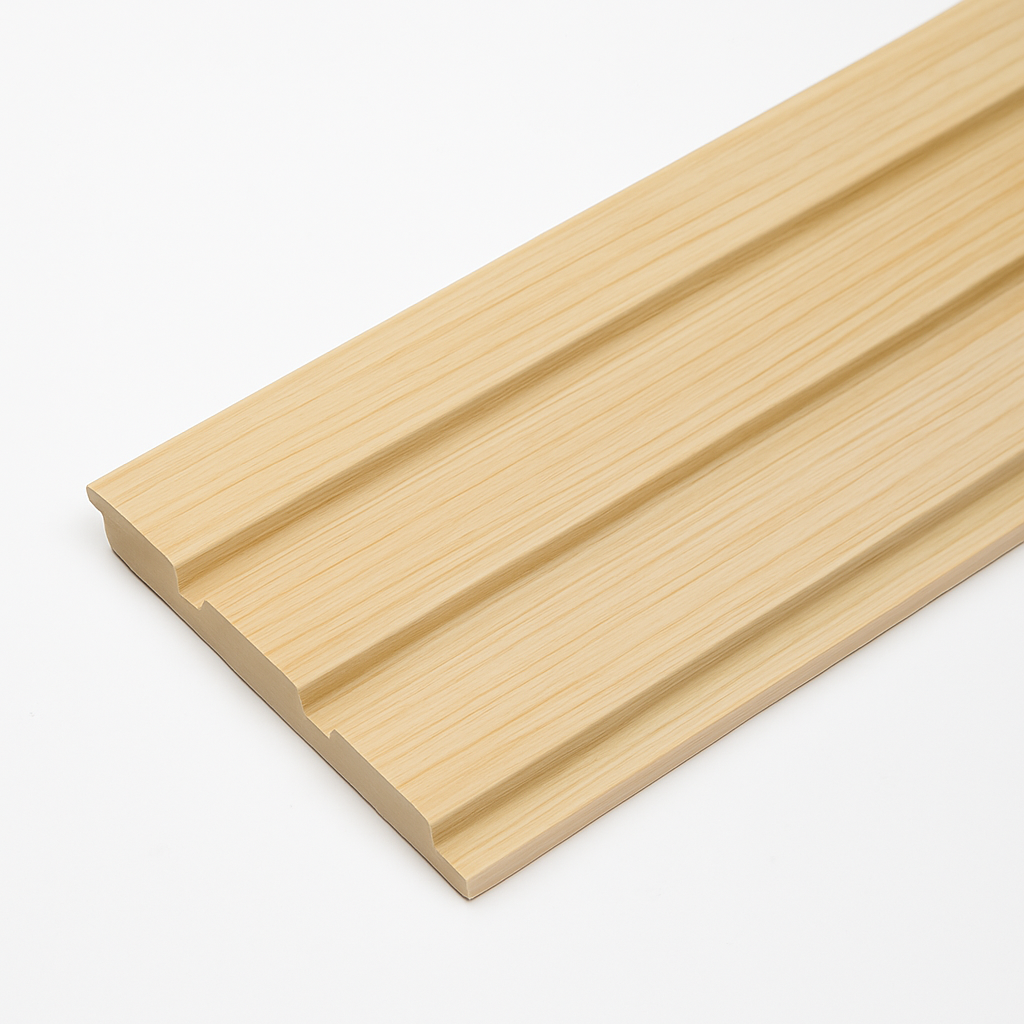 Tokyo Doga da Parete MDF 12x290 - Colore Rovere Chiaro