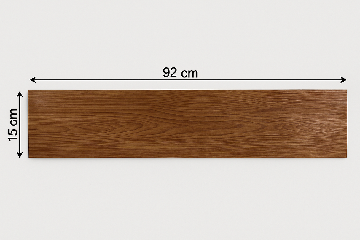 Pavimento in Pvc adesivo, Colore Rovere Scuro , Misura 92cmx 15cm Prezzo al Mq. 36411002