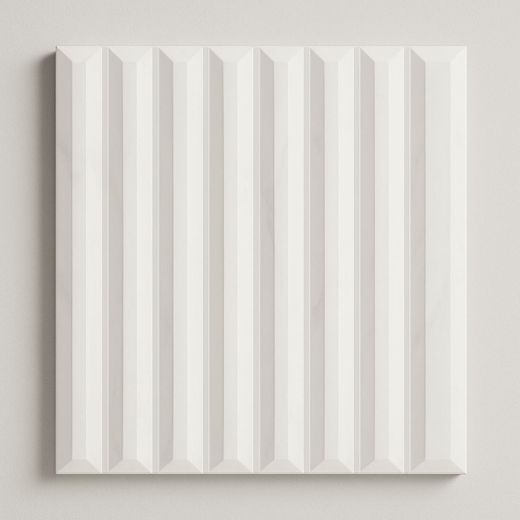 Alarion bianco 50x50cm da parete in Pvc - PANNELLO 3D