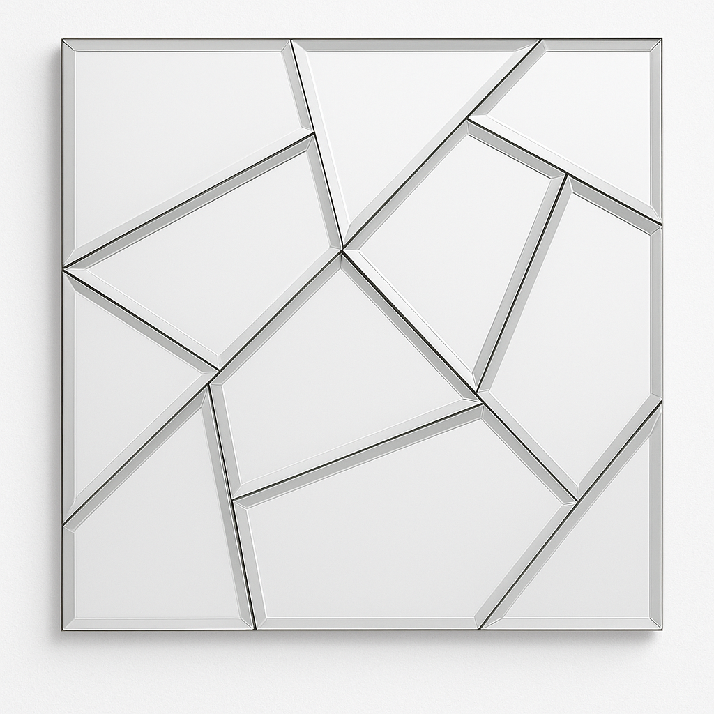 Miraveth– Specchio Decorativo a Riquadri Lucido