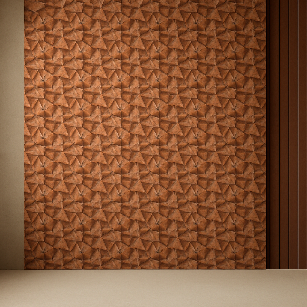 Velvarin – Texture Geometrica 3D – Rotolo Adesivo da Parete 300cmx60cm