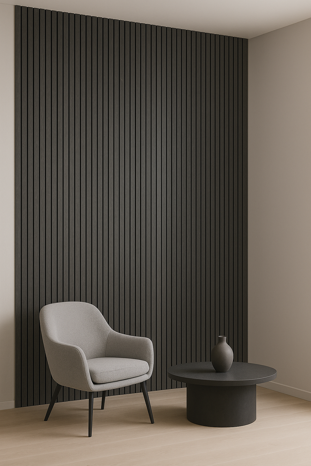 "Black oak" – Eleganza Acustica Naturale 290x60 cm. LY67636