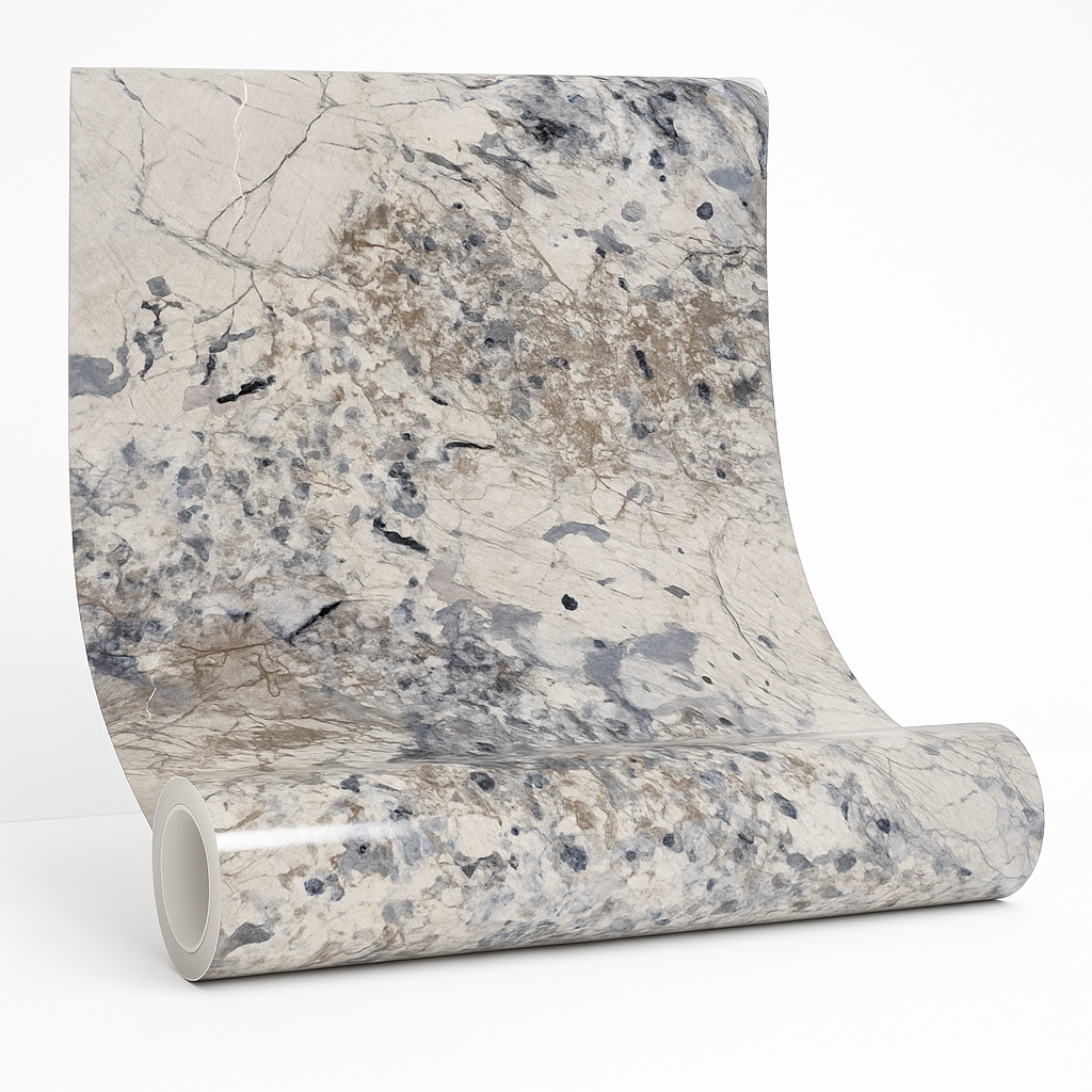 Azzurite Celeste - Rotolo Adesivo da Parete  - 300x120 cm BM67656