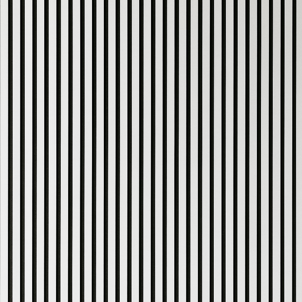 Acoustic Line - White & Black 60x290