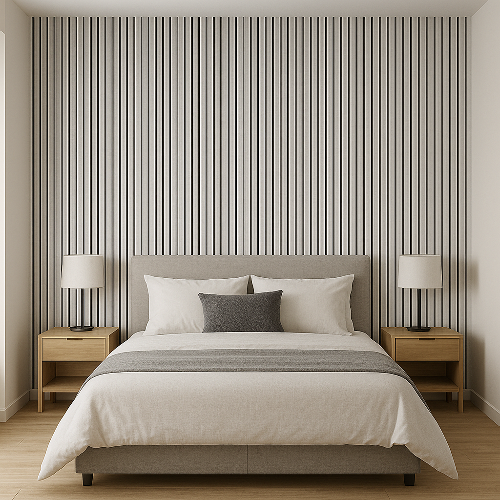 Acoustic Line - White & Black 60x290