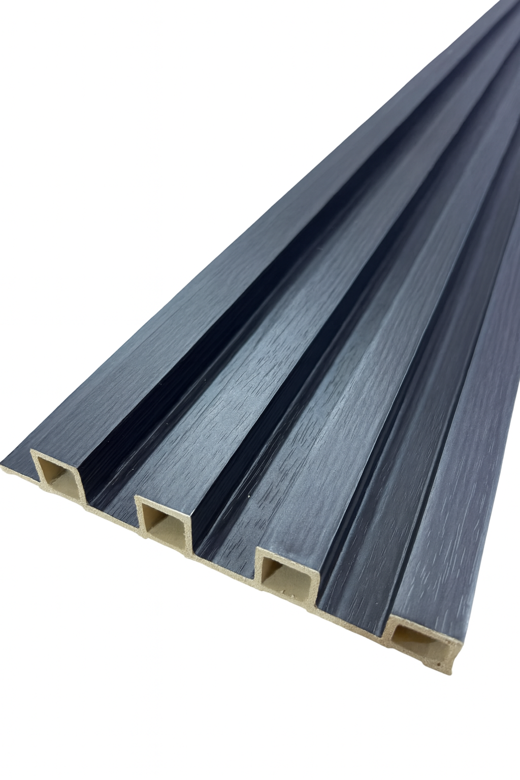 Doga Moderna in PVC Blu Scuro con Venature Legno – 16×290 cm