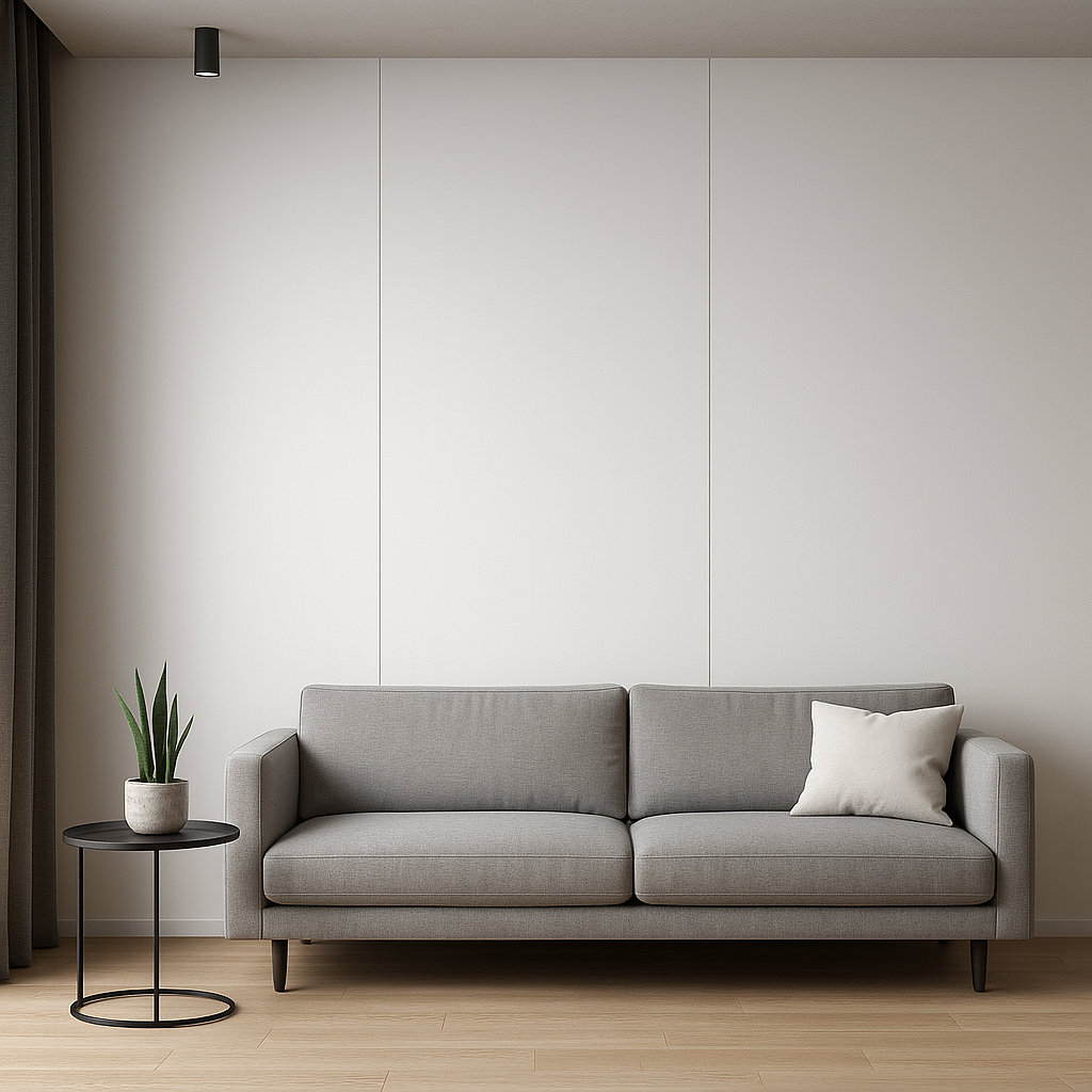 Royal Matte White – Rotolo adesivo murale 120×290 cm