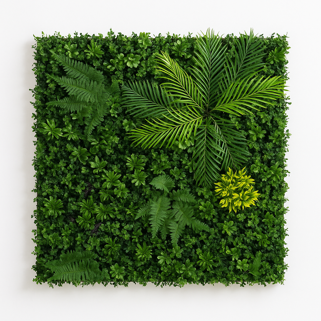 Jungle Vibes – Pannello Verde 1x1 m