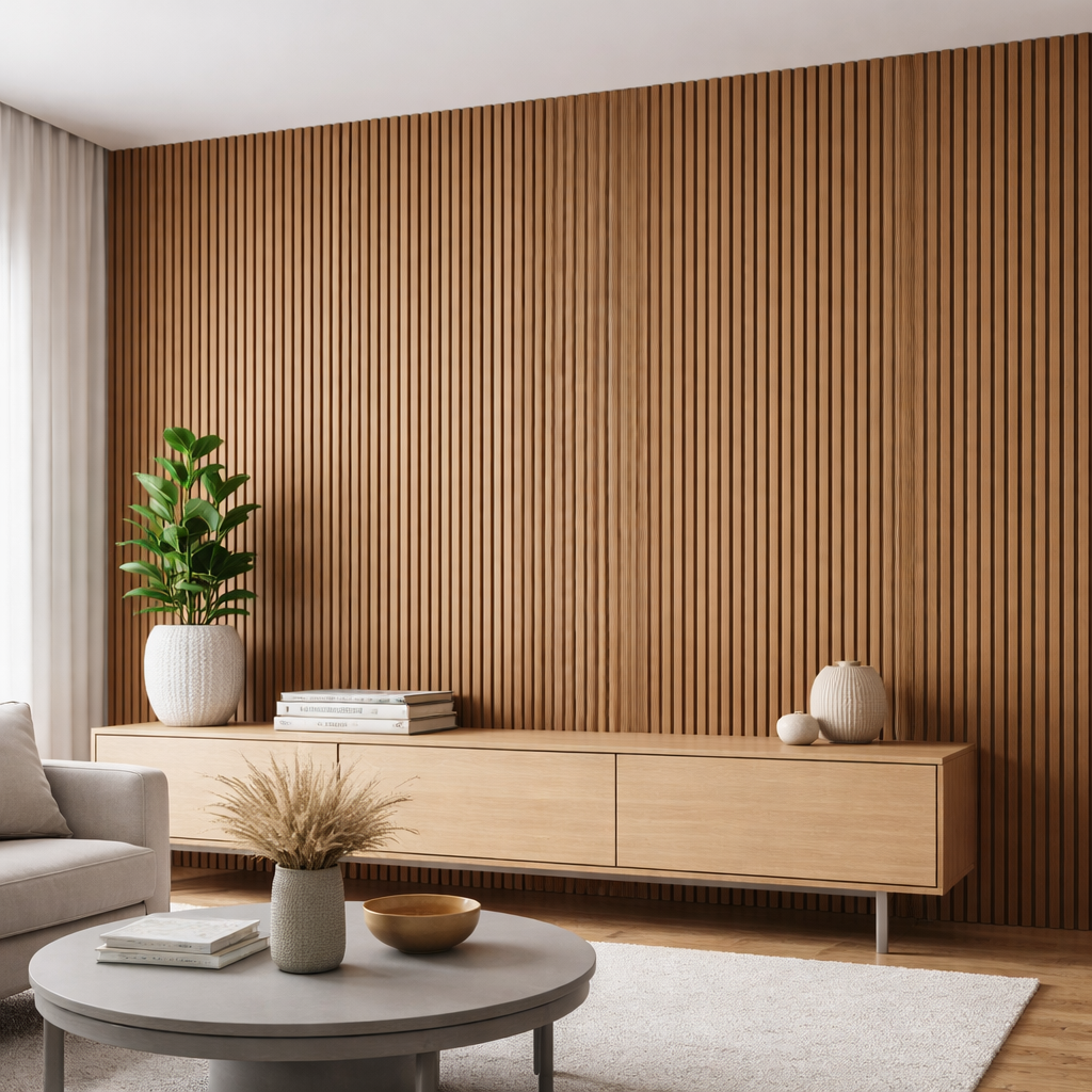 Acoustic Line – Oak Natural Slim 60x290