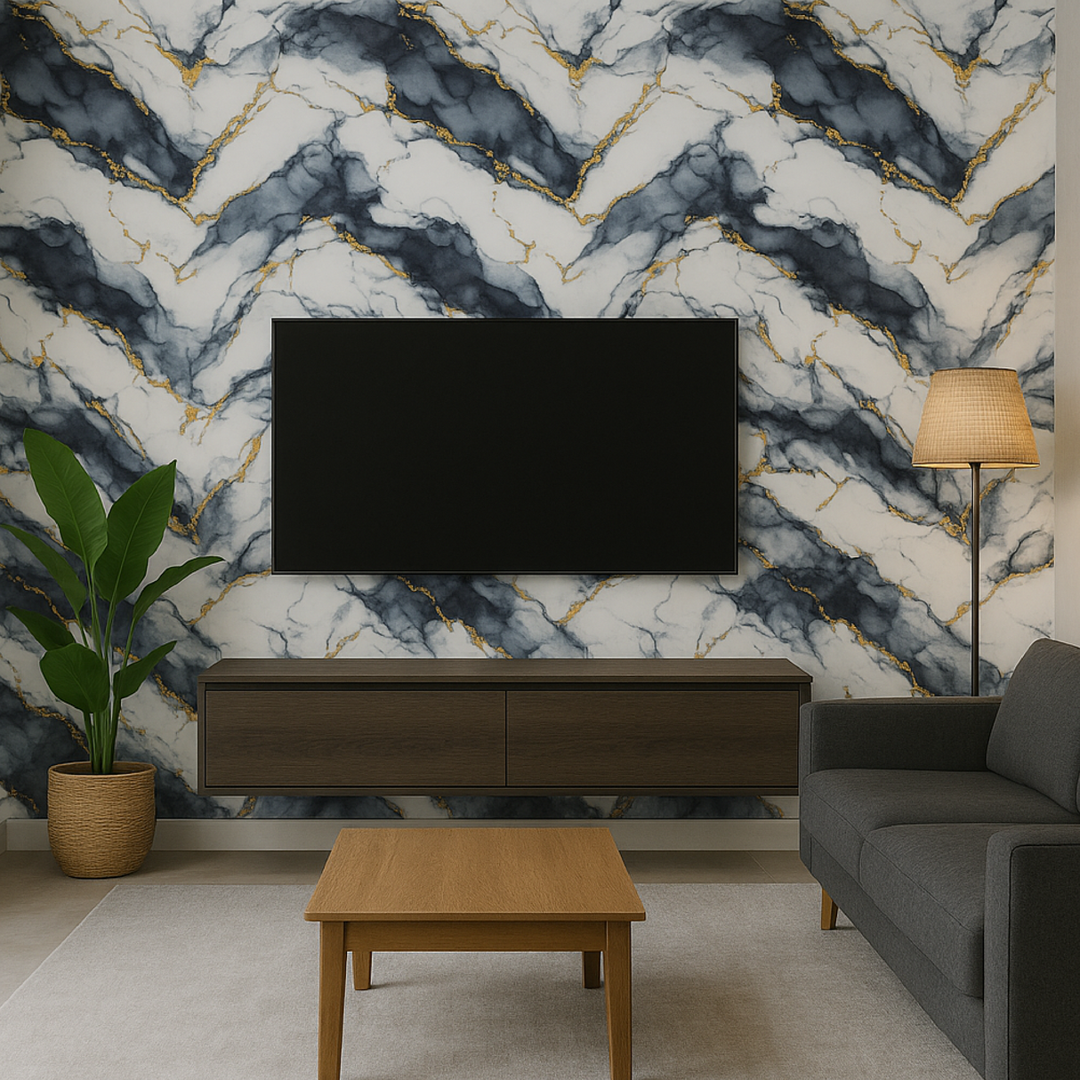 Luxury Vein  - Rotolo Adesivo da Parete  - 300x120 cm art. 10102