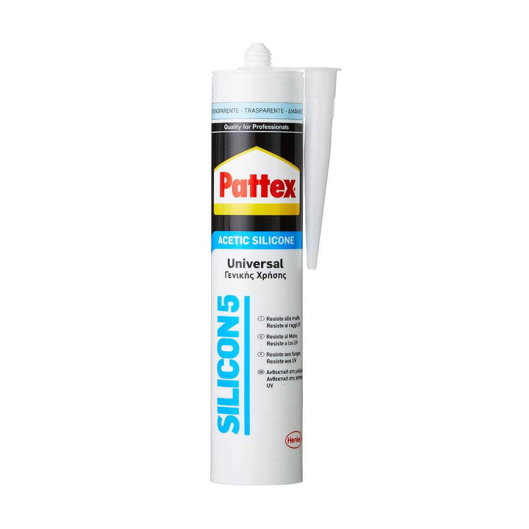 Sigillante al silicone Henkel Bianco, Tubo da 280 ml