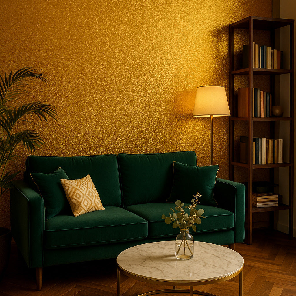 Oro Puro Pandora - Rotolo Adesivo da Parete  - 300x120 cm -  BS67651