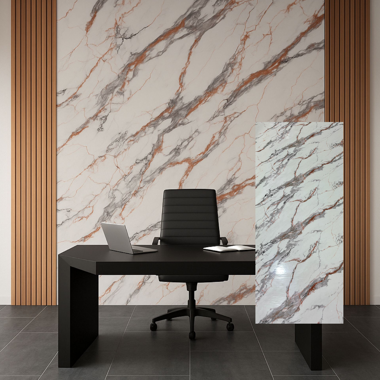 Vena di Fuoco - Rotolo Adesivo da Parete  - 120x300 cm cod: 20