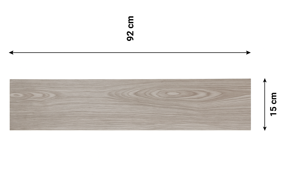 Pavimento in Pvc adesivo, Colore Grigio Beige , Misura 92cmx 15cm Prezzo al Mq. 10156