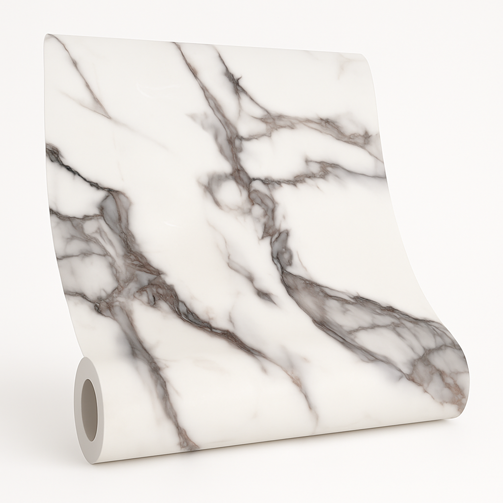 Imperiale Calacatta- Rotolo Adesivo da Parete  - 300x120 cm BM67653