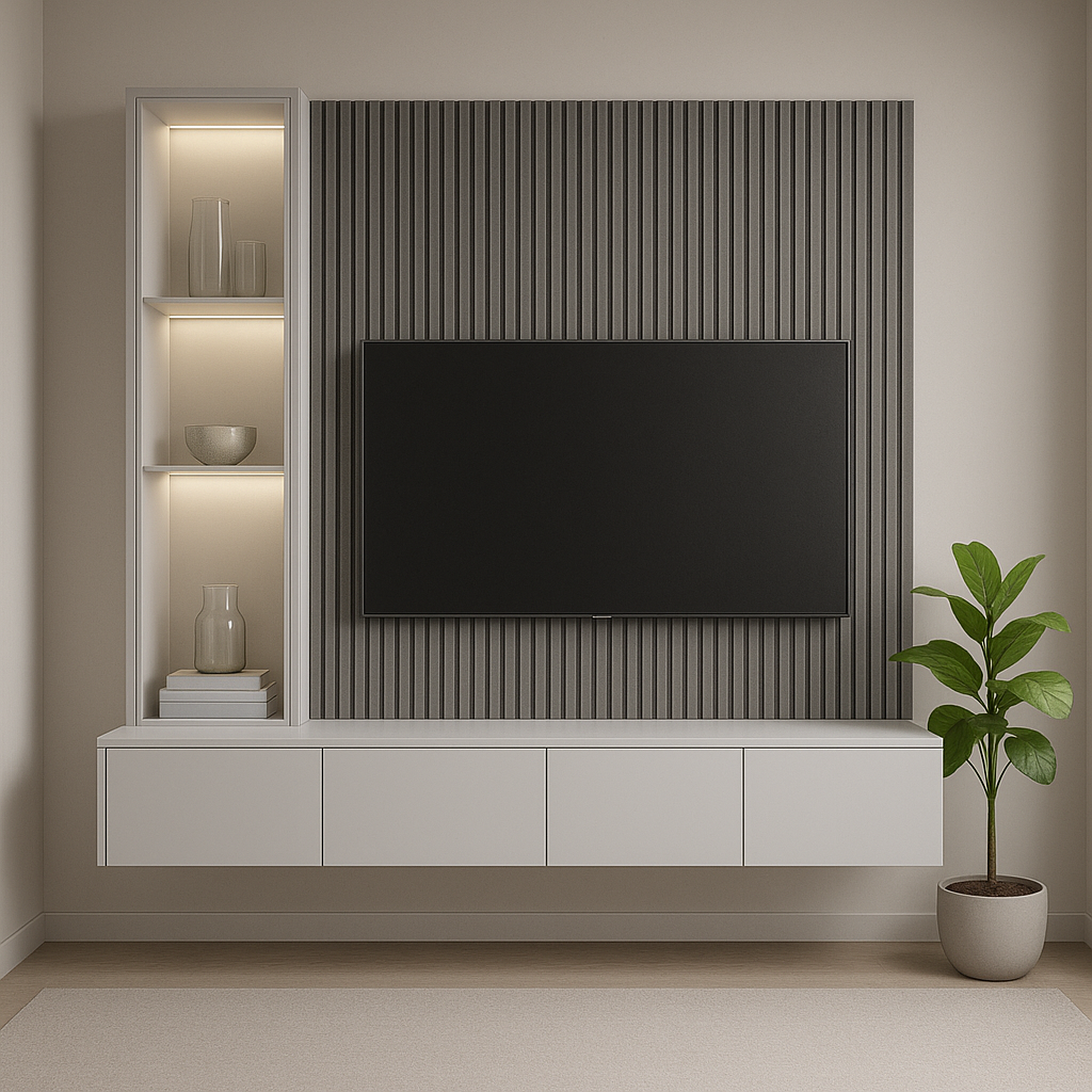 Milano Doga da Parete PVC 16x290 - Colore Grigio