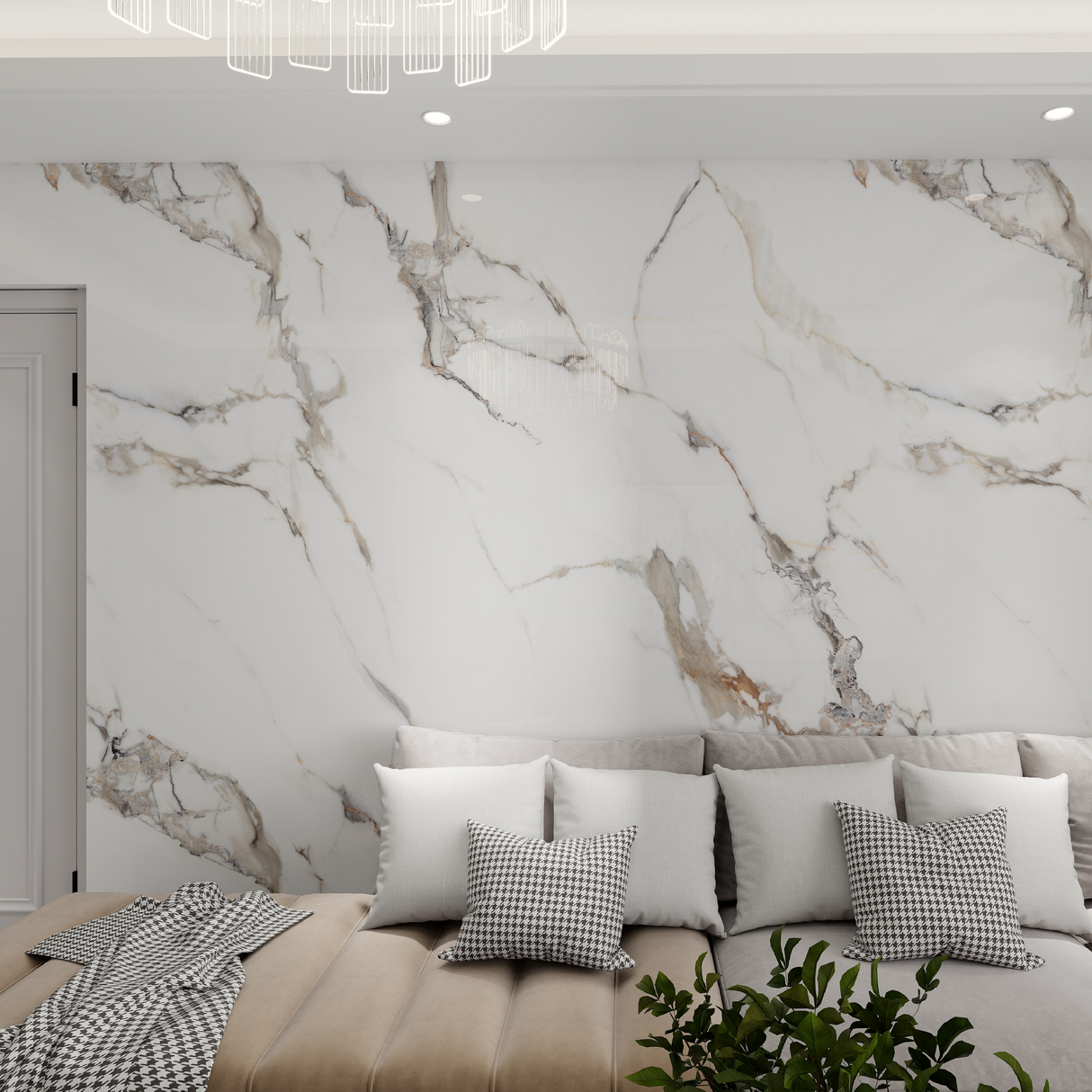 Rotoli effetto marmo di alta qualità - Modello A/B/C (Set da 3 rotoli) N*1