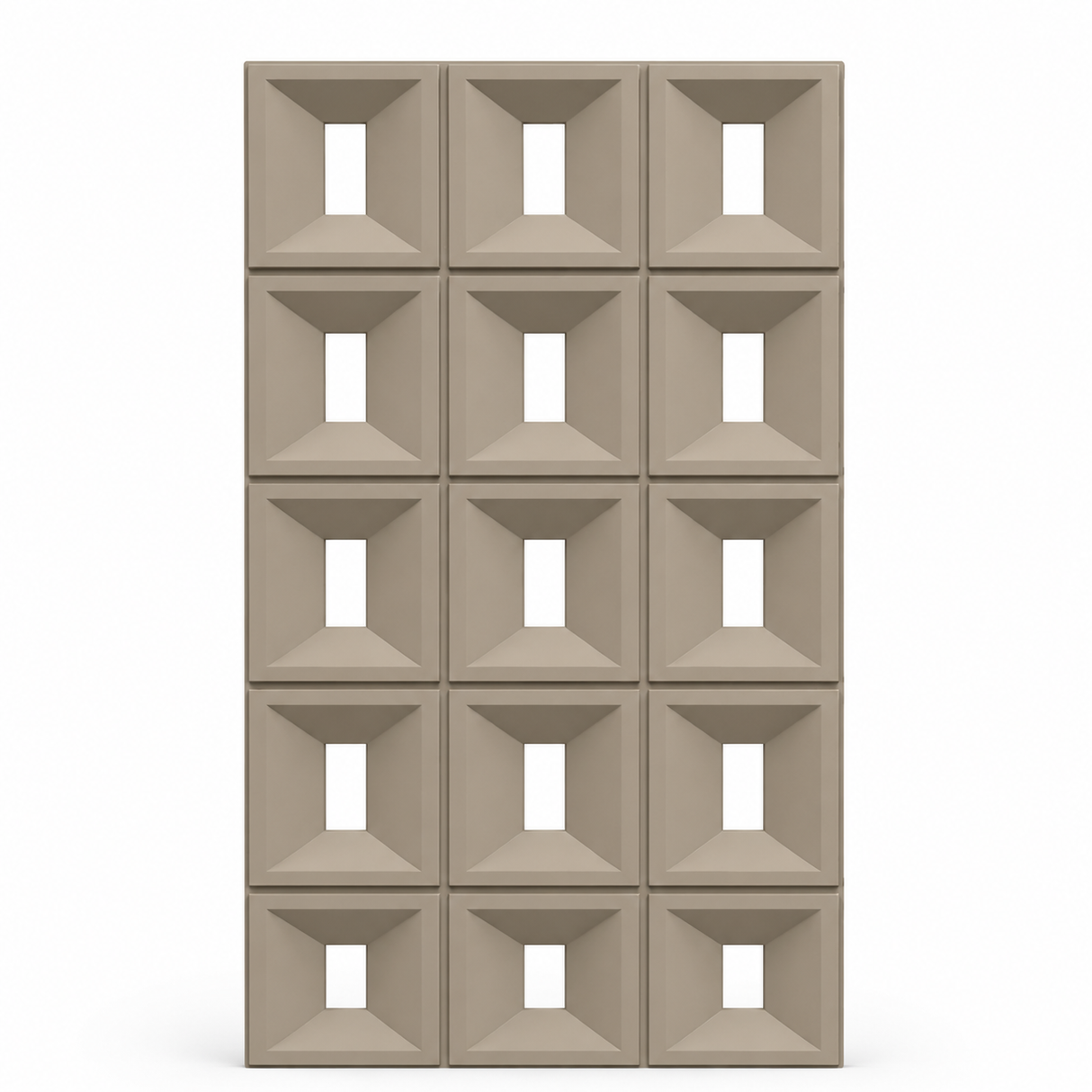 Modern Square - pannello effetto 3d 60x120