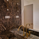 EMPERADOR DARK ✦ Pannello Rigido PVC Lucido 120x280 cm