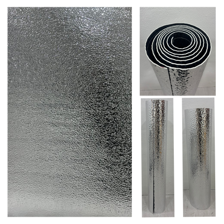 Silver Luxury - Rotolo Adesivo da Parete 300x120 cm -  BS67650