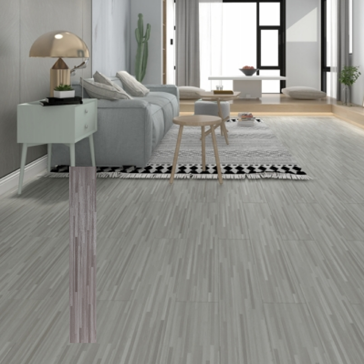 Pavimento in legno Pvc adesivo, Misura 92cmx 15cm Prezzo a MQ