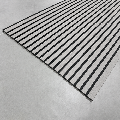 ROVERE CENERE - Doga Fonoassorbente MDF con Spugna Acustica 60X290 cm