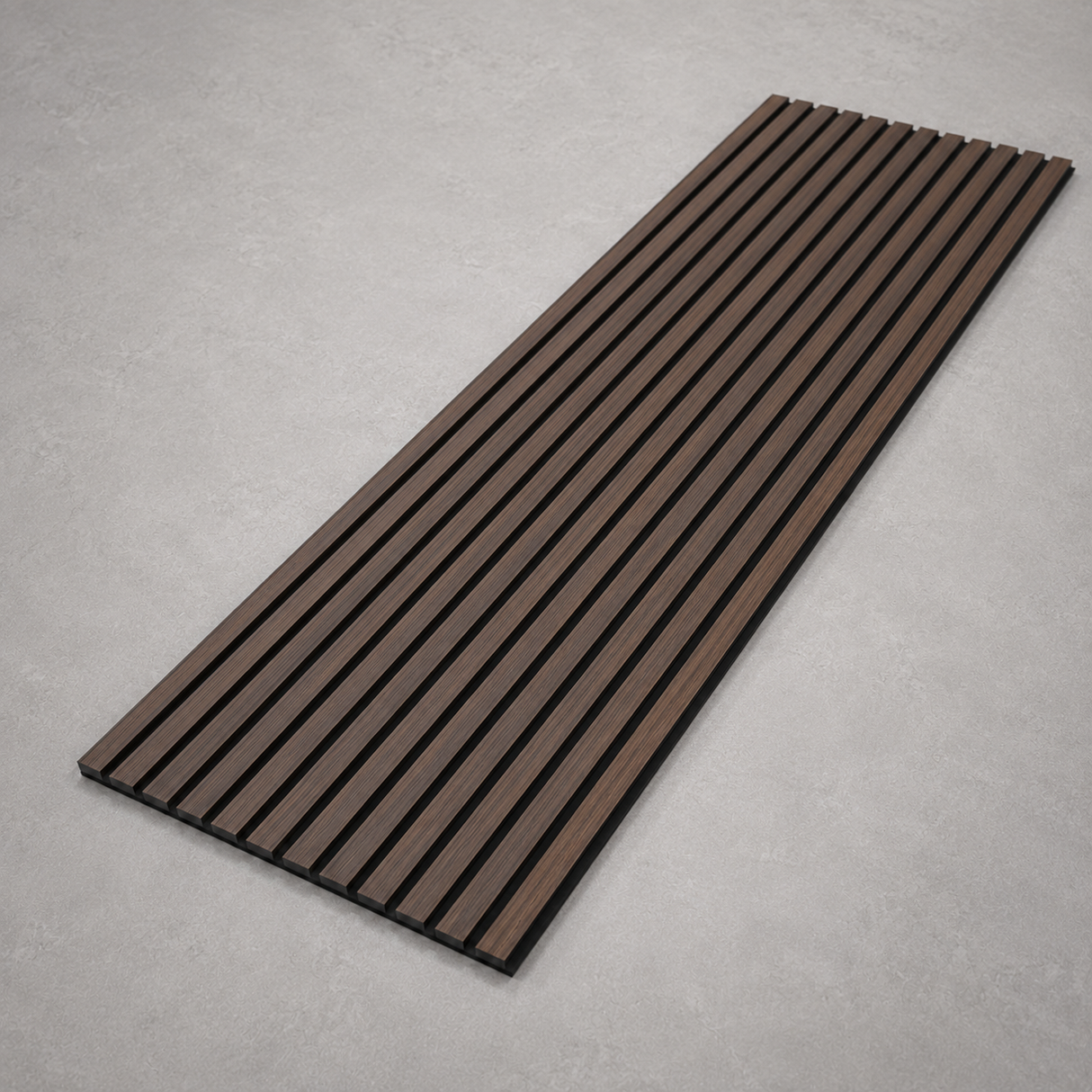 NOCE MOKA - Doga Fonoassorbente MDF con Spugna Acustica 60X290 cm