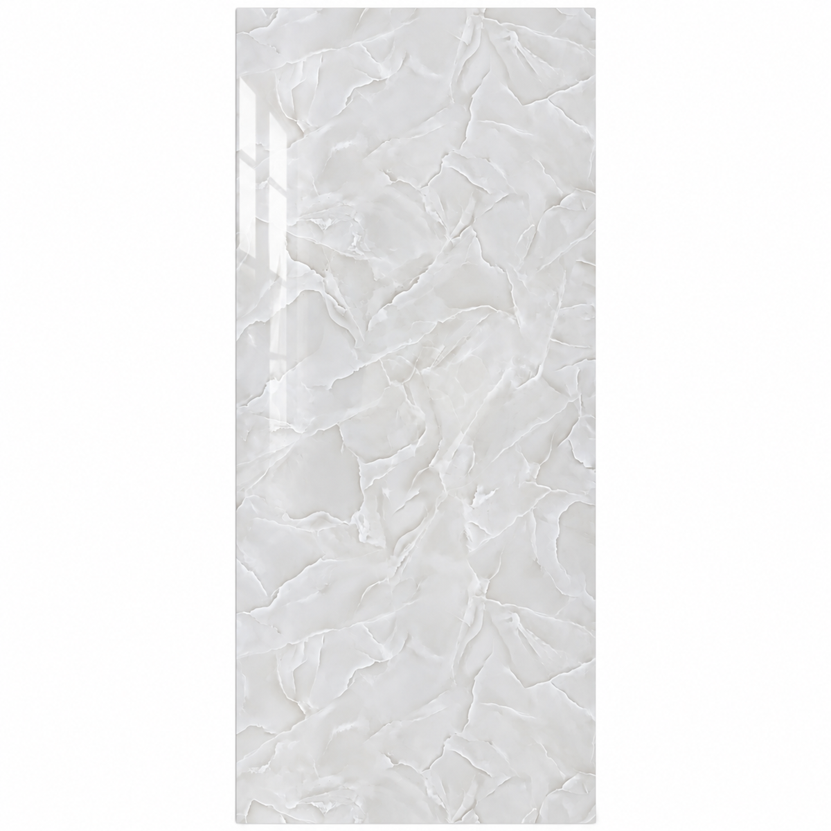 ONICE WHITE LUCIDO | Pannello PVC 120x300 cm