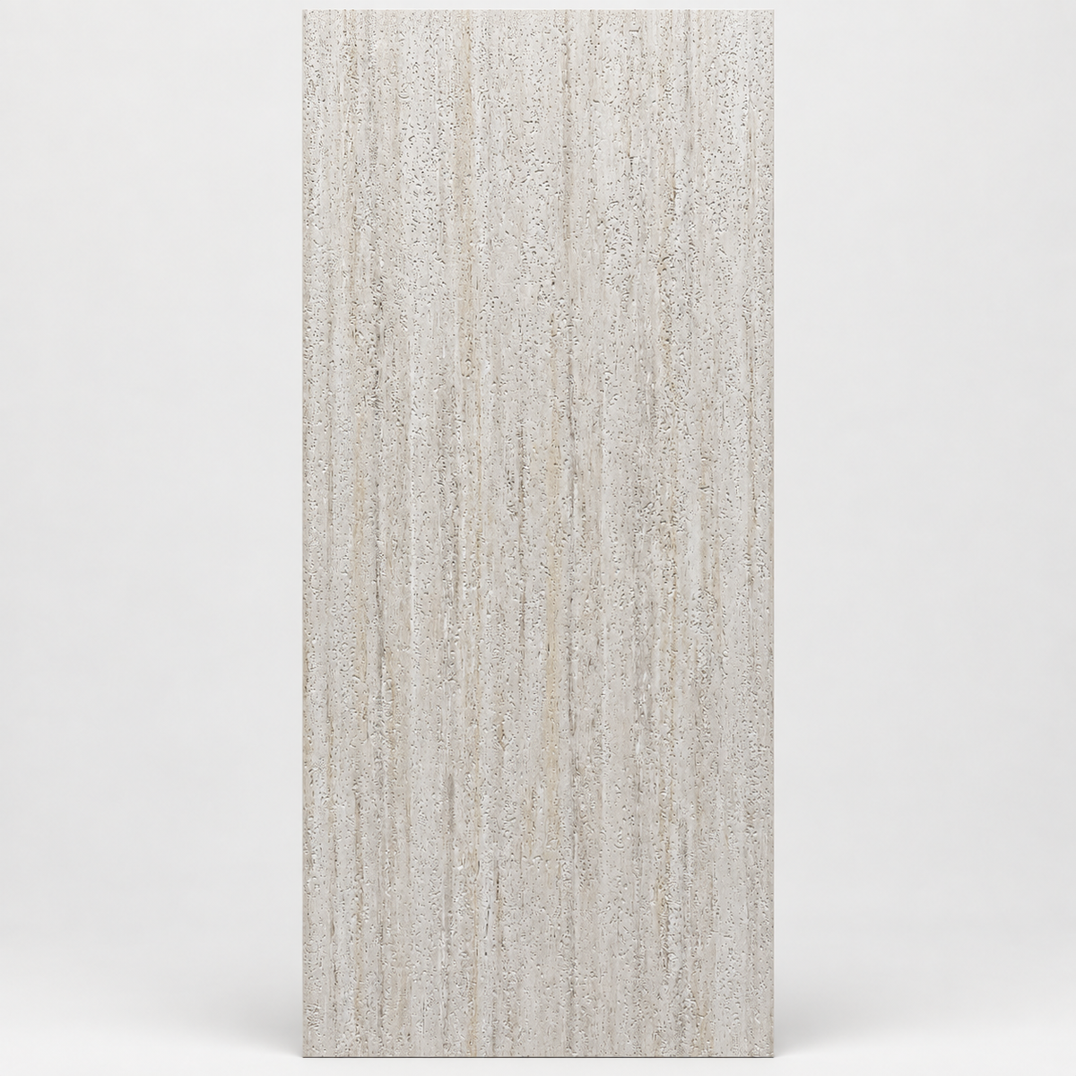 TRAVERTINO BIANCO | Pannello PVC Opaco Materico 122x290 cm