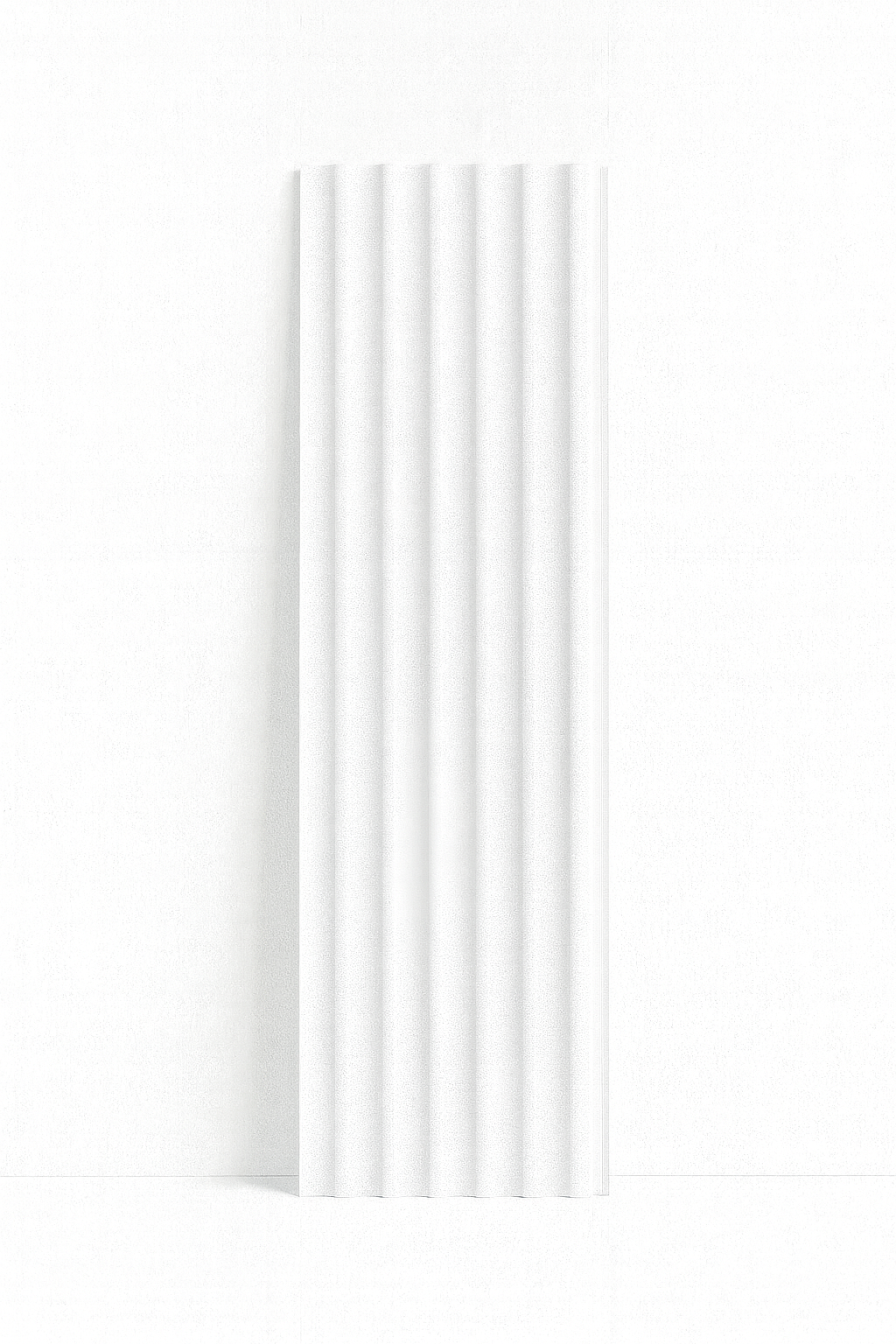 Doga in PVC Bianco Opaco – 290x12 cm