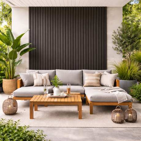 Doga per Esterno Teak Black– 22×290 cm