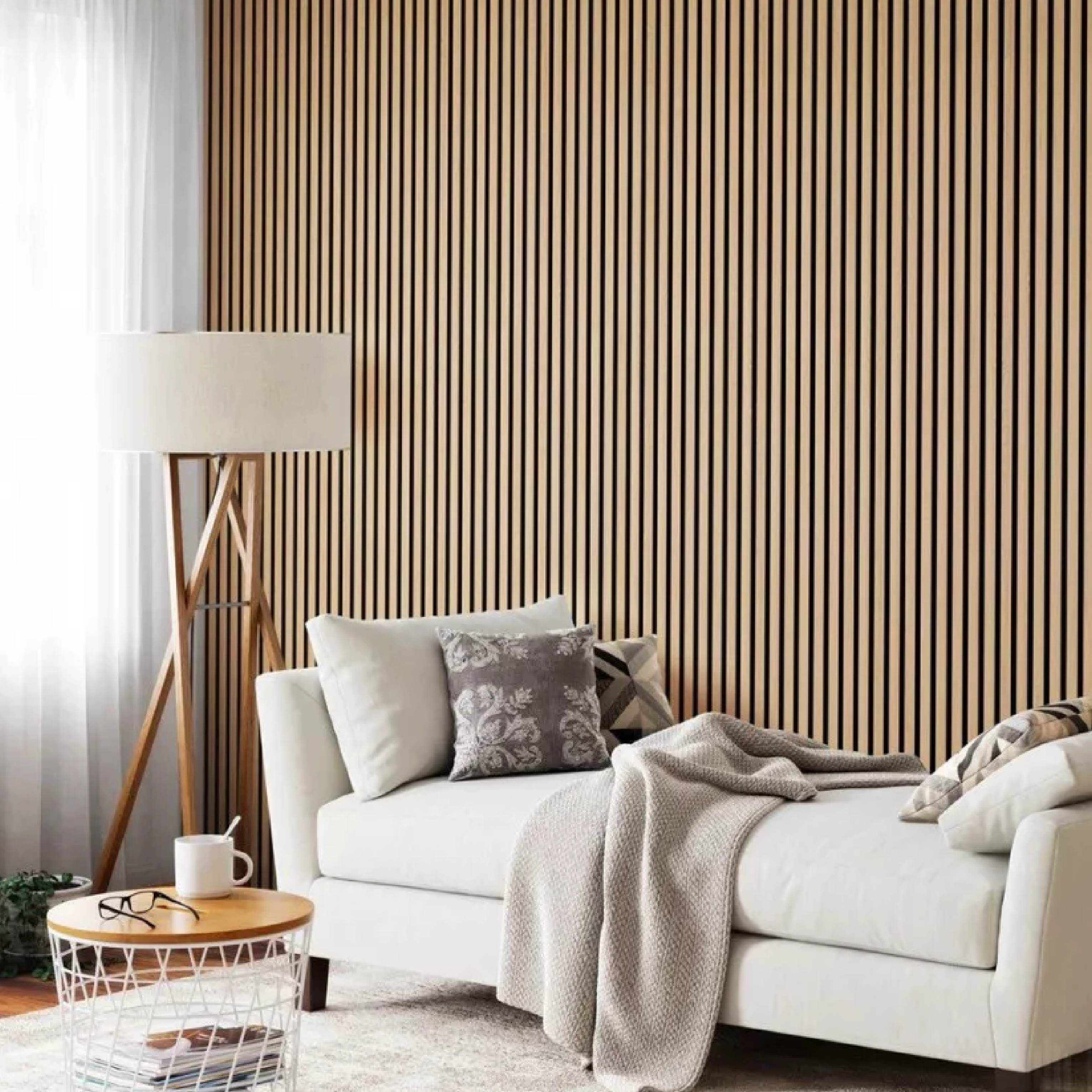 Doga Flessibile in legno Rovere  Fonoassorbente 60 cm  x 290 cm
