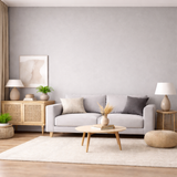 Royal Matte Grey – Rotolo adesivo murale 120×290 cm