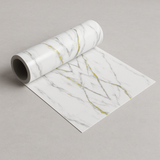 Rotolo Prestige Marmo Bianco & Oro – 120x290