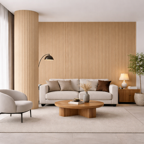 FLEXWOOD Rovere Chiaro – Doga flessibile MFD 60×290
