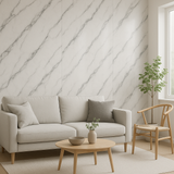 Rotolo Adesivo Effetto Marmo Bianco Lucido – 300x120 cm