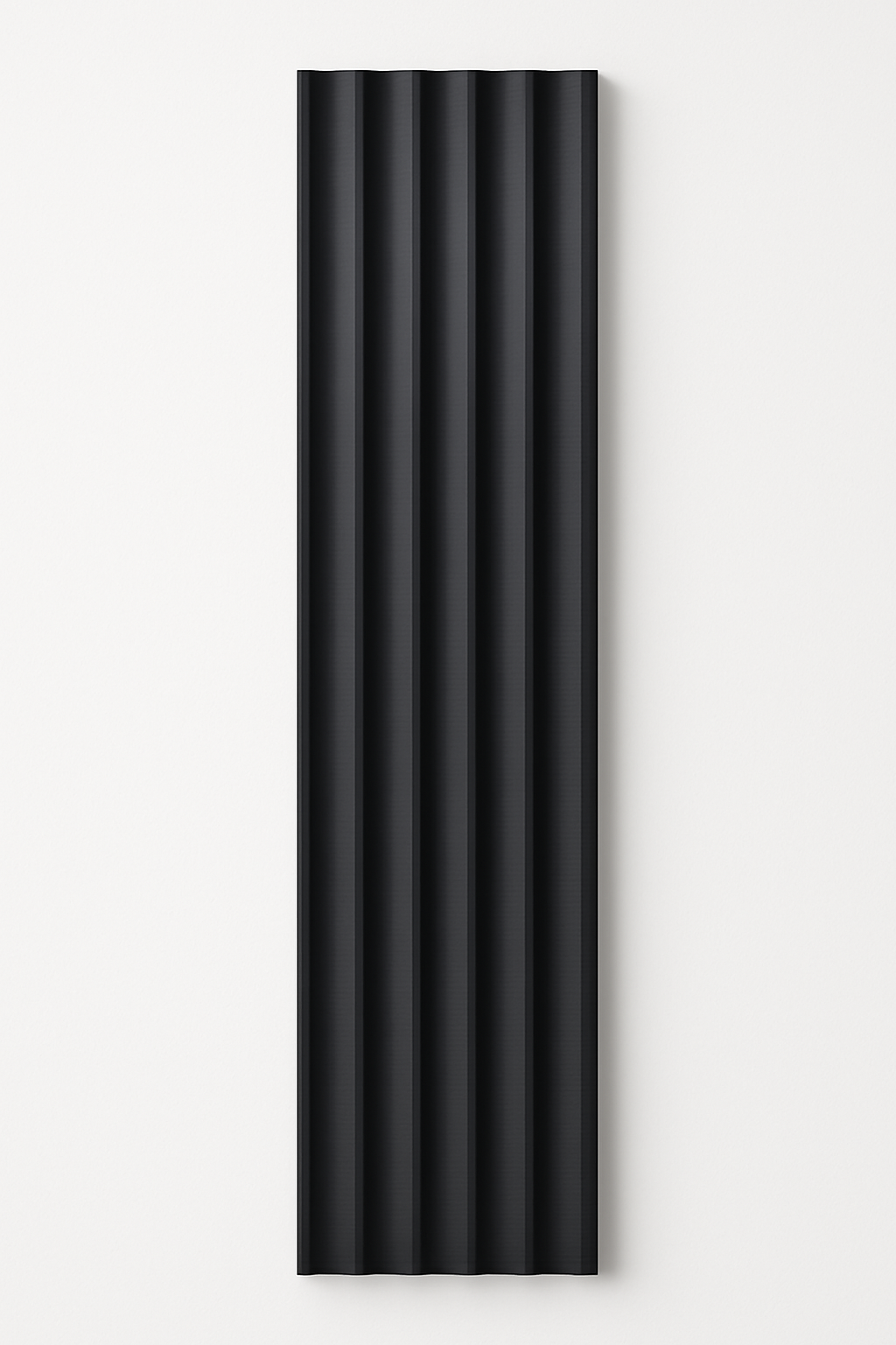 Doga in PVC Nero Opaco - 290x12 cm