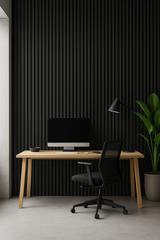 Doga in PVC Nero Opaco - 290x12 cm