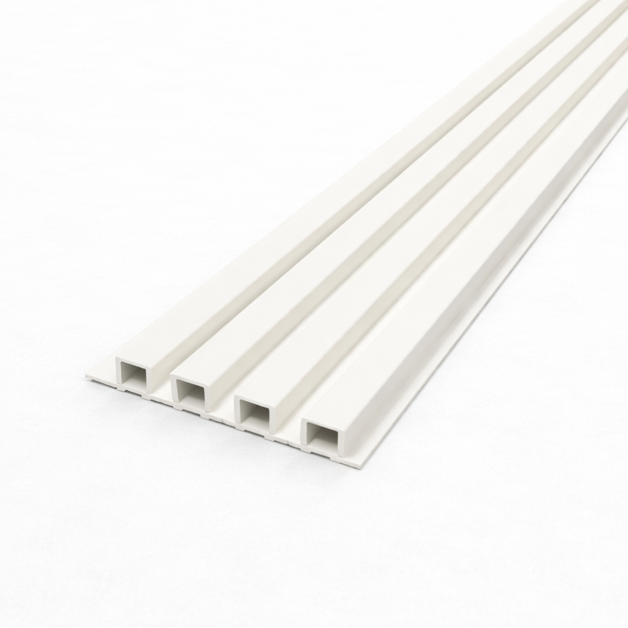 Collezione Vertex – Doga PVC Ivory White – 16x290