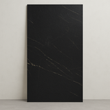 Black Rock Premium 120x290 - Pannello PVC Rigido Effetto Roccia Nero