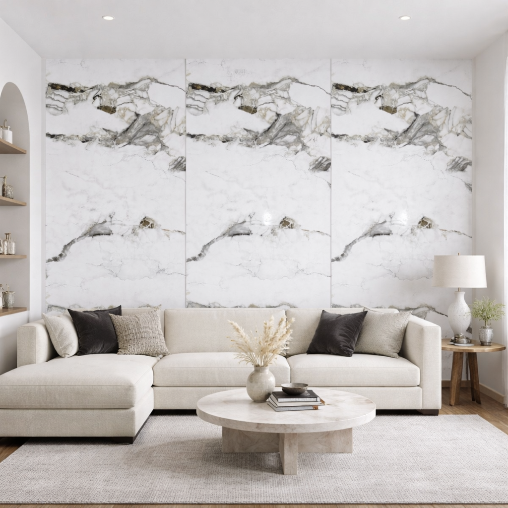 Marmo Lucente Rotolo Adesivo - 120x290