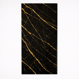NERO ORO DUBAI ✦ Pannello Rigido PVC  120x280 cm