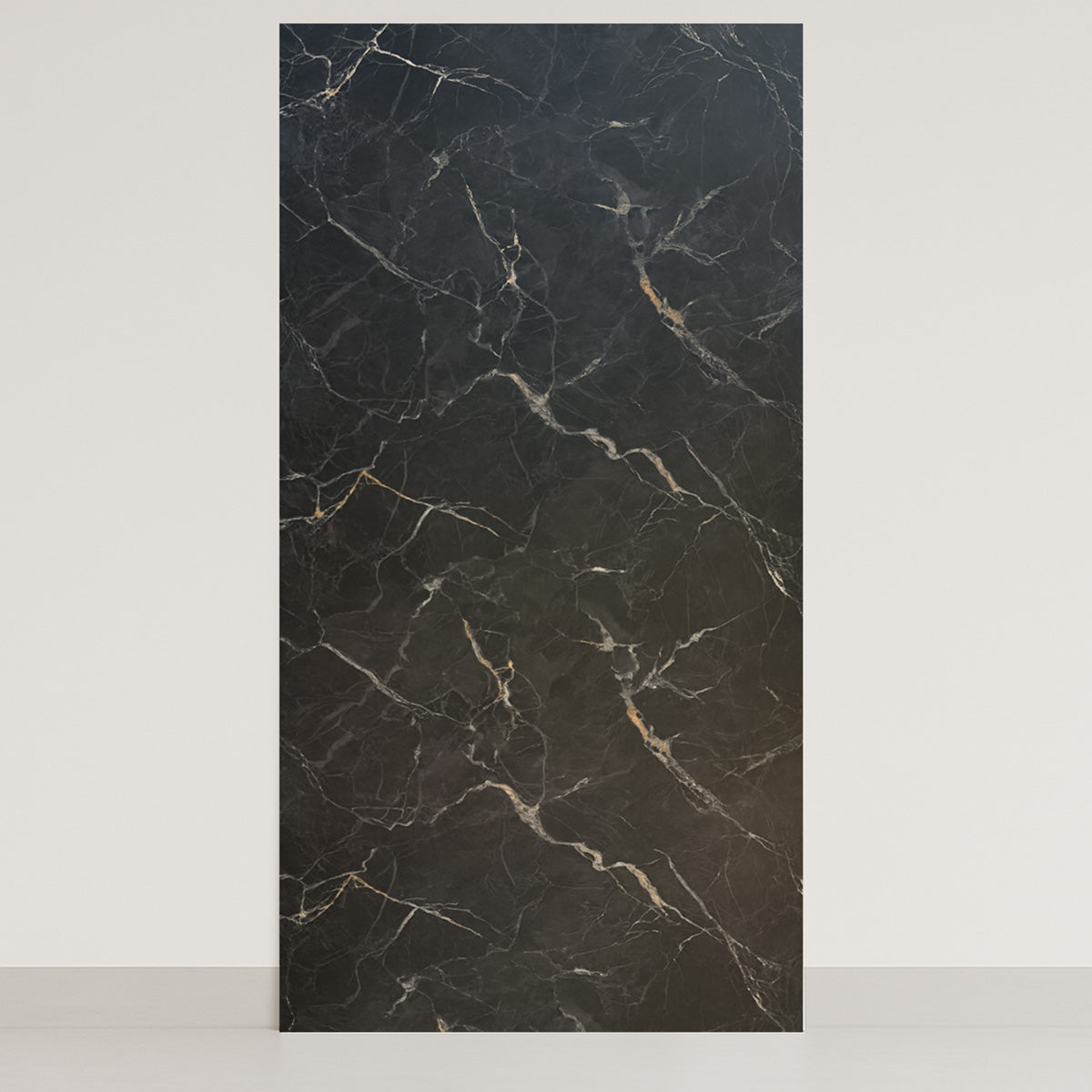 Noir Belge 122×290 - Pannello MDF Rigido Effetto Marmo Opaco